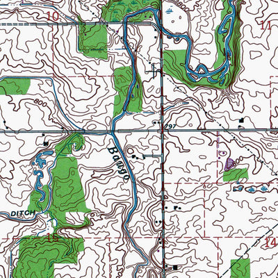 Western Michigan University IN-Wakarusa: Authoritative US Topos 1961 digital map