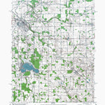 Western Michigan University IN-Walkerton: Authoritative US Topos 1972 digital map
