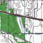 Western Michigan University IN-Wanatah: Authoritative US Topos 1972 digital map
