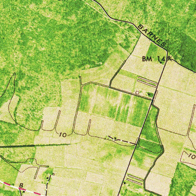Western Michigan University MD-Kingston: Authoritative US Topos 1972 digital map