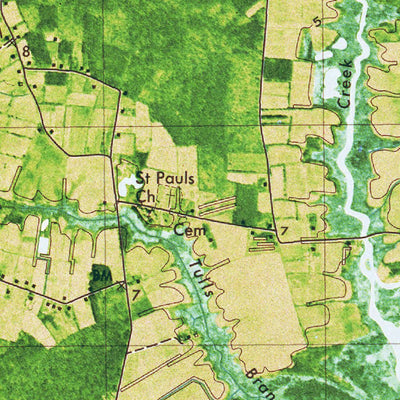 Western Michigan University MD-Marion: Authoritative US Topos 1972 digital map