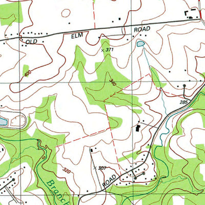 Western Michigan University MD-PA-Bay View: Authoritative US Topos 1992 digital map