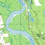 Western Michigan University MD-Rhodesdale: Authoritative US Topos 1988 digital map