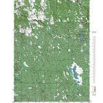 Western Michigan University MI-Afton: Authoritative US Topos 1986 digital map