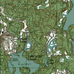 Western Michigan University MI-Altona: Authoritative US Topos 1985 digital map
