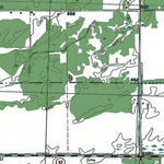 Western Michigan University MI-Ashley: Authoritative US Topos 1974 digital map
