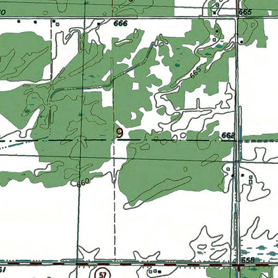 Western Michigan University MI-Ashley: Authoritative US Topos 1974 digital map