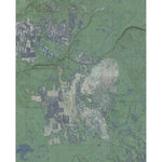 Western Michigan University MI-Au Sable Point SW: GeoChange 1965-2012 digital map