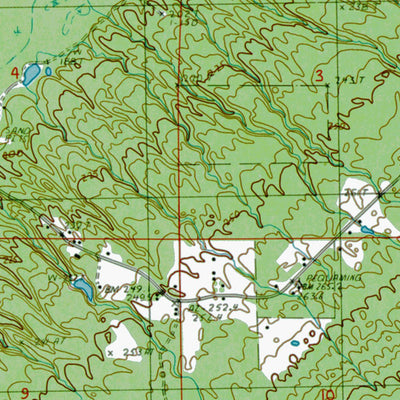 Western Michigan University MI-Aura: Authoritative US Topos 1984 digital map