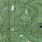 Western Michigan University MI-Avery: Authoritative US Topos 1986 digital map