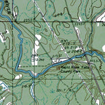 Western Michigan University MI-Baker Creek: Authoritative US Topos 1985 digital map