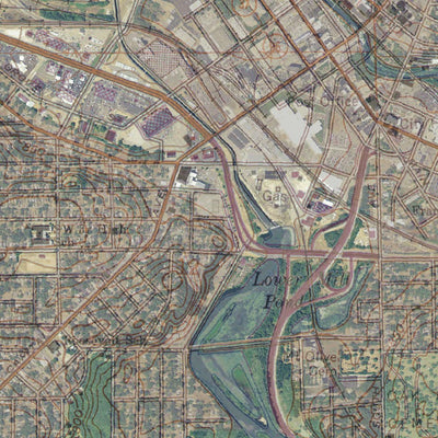 Western Michigan University MI-Battle Creek: GeoChange 1961-2012 digital map