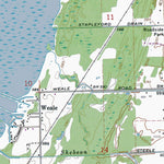 Western Michigan University MI-Bay Port West: Authoritative US Topos 1970 digital map