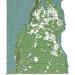 Western Michigan University MI-Beaver Island North: Authoritative US Topos 1986 digital map