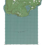 Western Michigan University MI-Beaver Island South: Authoritative US Topos 1986 digital map