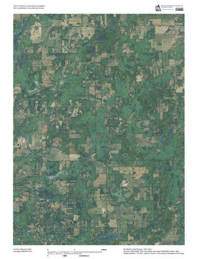 Western Michigan University MI-Bedford: GeoChange 1961-2012 digital map