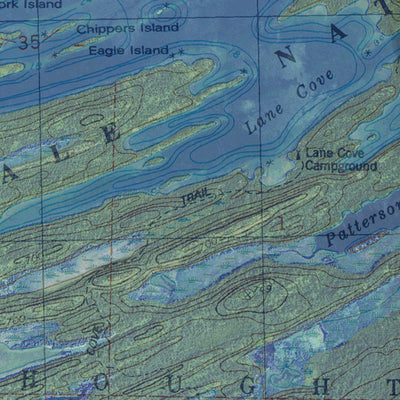 Western Michigan University MI-Belle Harbor: GeoChange 1981-2012 digital map