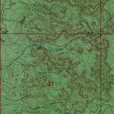 Western Michigan University MI-Betsy Lake North: Authoritative US Topos 1968 digital map