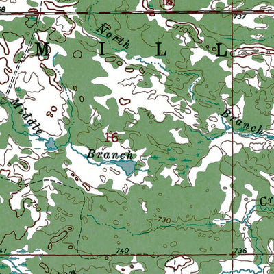 Western Michigan University MI-Betsy Lake South: Authoritative US Topos 1968 digital map
