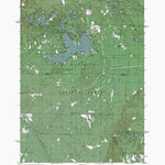Western Michigan University MI-Big Star Lake: Authoritative US Topos 1987 digital map