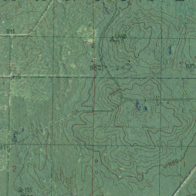 Western Michigan University MI-Big Star Lake: GeoChange 1981-2012 digital map