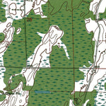 Western Michigan University MI-Birch Creek: Authoritative US Topos 1963 digital map