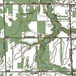 Western Michigan University MI-Borculo: Authoritative US Topos 1972 digital map