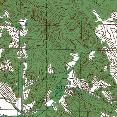 Western Michigan University MI-Boyne City: Authoritative US Topos 1983 digital map