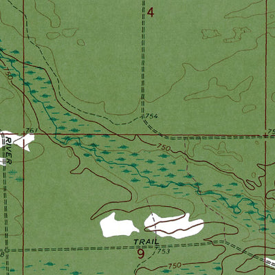 Western Michigan University MI-Brevort: Authoritative US Topos 1964 digital map