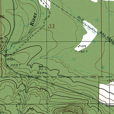 Western Michigan University MI-Buckroe: Authoritative US Topos 1985 digital map