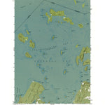 Western Michigan University MI-Burnt Island: Authoritative US Topos 1964 digital map