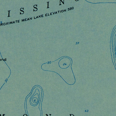 Western Michigan University MI-Burnt Island: Authoritative US Topos 1964 digital map