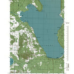 Western Michigan University MI-Burt Lake: Authoritative US Topos 1986 digital map