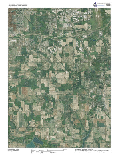 Western Michigan University MI-Caledonia: GeoChange 1965-2012 digital map