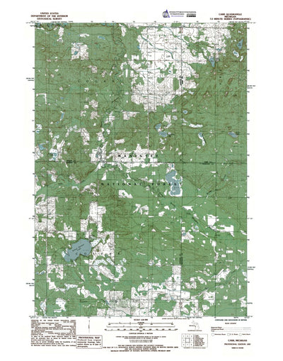 Western Michigan University MI-Carr: Authoritative US Topos 1987 digital map