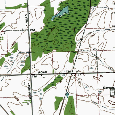 Western Michigan University MI-Cass City: Authoritative US Topos 1963 digital map