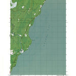 Western Michigan University MI-Cedar River: Authoritative US Topos 1989 digital map