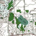 Western Michigan University MI-Cement City: Authoritative US Topos 1971 digital map