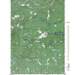 Western Michigan University MI-Chabeneau Lake: Authoritative US Topos 1986 digital map