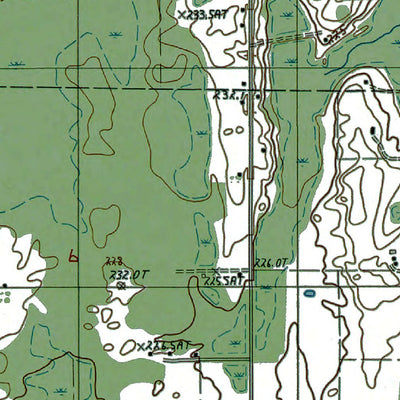 Western Michigan University MI-Chandler: Authoritative US Topos 1985 digital map