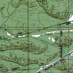 Western Michigan University MI-Chandler: Authoritative US Topos 1985 digital map