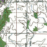 Western Michigan University MI-Coleman NE: Authoritative US Topos 1969 digital map