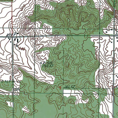 Western Michigan University MI-Copemish: Authoritative US Topos 1987 digital map