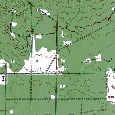 Western Michigan University MI-Cote Dame Marie: Authoritative US Topos 1950 digital map