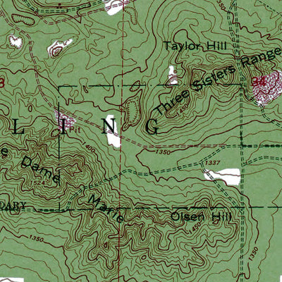 Western Michigan University MI-Cote Dame Marie: Authoritative US Topos 1950 digital map