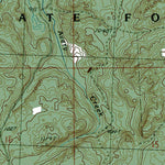 Western Michigan University MI-Crooked Lake: Authoritative US Topos 1986 digital map