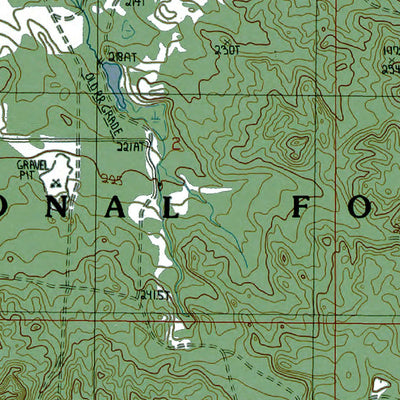 Western Michigan University MI-Crystal Valley: Authoritative US Topos 1987 digital map