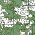 Western Michigan University MI-Custer: Authoritative US Topos 1987 digital map