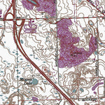 Western Michigan University MI-Davisburg: Authoritative US Topos 1968 digital map