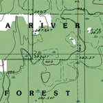 Western Michigan University MI-Diffin: Authoritative US Topos 1985 digital map
